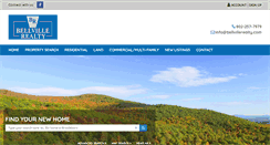 Desktop Screenshot of bellvillerealty.com