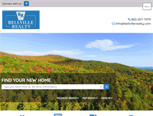 Tablet Screenshot of bellvillerealty.com